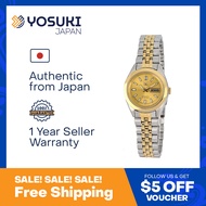 SEIKO SYMF80J1 SYMF80J SEIKO5 Automatic Classic  Lumi Bright Day Date Gold Silver Stainless Wrist Watch For Woman from YOSUKI JAPAN / SYMF80J (  SYMF80J  S SYMF SYMF8   )