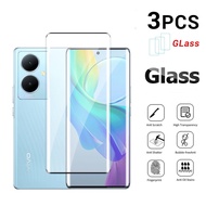 Vivo Y78 Plus 5G Y78Plus 2024 Screen Protector Full Cover Curved Tempered Glass For VIVOY78 Y 78 Y78