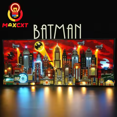 MAXCXT LED Light Set For LEGO 76271 The Animated Series Gotham City DIY Decorative Lamp Not Include 