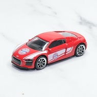 Diecast Model Car Majret Majorette Audi R8 V10 Red FC Bayern Football Team