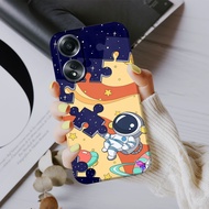 HP OPPO A58 4G CASE - OPPO A58 4G PRO CAMERA SOFTCASE - FULL MOTIF - ASTRONAUTS - Case OPPO A58 4Ghp