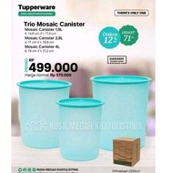 Tupperware MOSAIC CANISTER TRIO