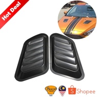✚2PCS BONNET SCOOP Car Decorative Air Flow Intake Hood Scoop Vent Persona Saga BLM FLX Wira Waja Myv
