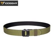 IDOGEAR Tactical 1.5" Belt with Adjustable Metal Ratchet Buckle Greenland Training Duty Rigid Nylon 