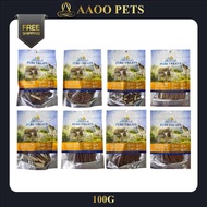 [AAOO Pets] Alps Natural Pure Treats Grass Fed Lamb Recipe 100g