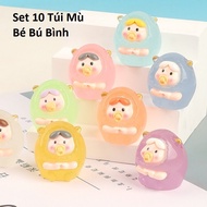 Hộp Túi Mù 32 Túi Thỏ Và Sanrio/ Rùa/ Bé Trái Cây/ Moi Phát Sáng và Set 10 Túi Mù Bé Bú Bình