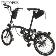 TWTOPSE British Flag Folding Bike Water Bottle Tool Bag For Brompton 3SIXTY PIKES Dahon Birdy Fnhon