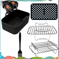 6 Pieces Air Fryer Accessories Set for  Foodi AF300UK AF400UK, Tower T17088, Instant  Dual Zone Deep