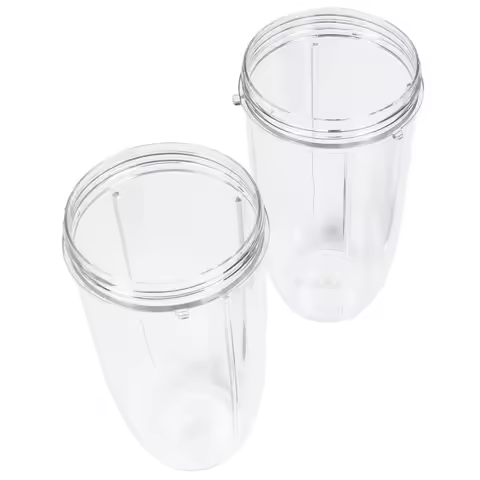 Portable Parts 32Oz Replacement Cups With Flip Top To Go Lid For Nutribullet 600W And Pro 900W Blend