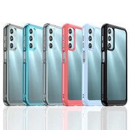 For Samsung Galaxy M34 M54 M14 5G Shockproof Bumper Clear Transparent Colour Acrylic Case Cover
