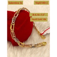 BRACELET 18K SAUDI GOLD PAWNABLE