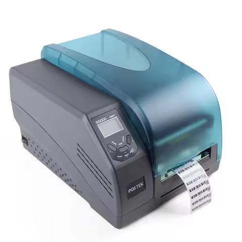 G6000 Barcode Printer 600dpi HD Label Printer Clothing Tag Industrial Barcode Self-adhesive Printer 