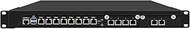 1U Rackable Cabinet Firewall Appliance, Mikrotik, OPNsense, VPN, Router PC, Xeon E 2126G, RJ67, C246