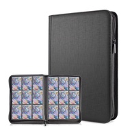 Cloth Pattern 9 Palace PU Black Card Book Yu-Gi-Oh PTCG Pokémon Rune Battlefield Collection Book Car