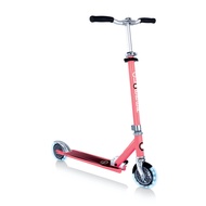GLOBBER Flow Element Lights Foldable Kick Scooter - Coral Pink