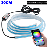 AGW ไฟเดย์ไลท์rgb APP DRL ไฟ daylight แถบไฟ led แต่งรถ led 12v ชุดแต่งแจ๊ส ไฟวิ่งกลางวันสำหรับไฟหน้า