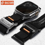 TechMax Adjustable Magnetic Nylon Strap for Smartwatches 45-40mm - Breathable Outdoor Band Compatibl