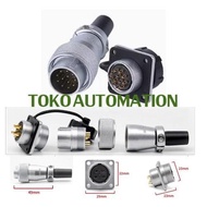 Waterproof Connector WS20 12 Pin 25A 500V Plug Socket ST23