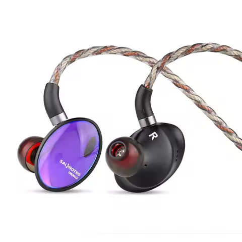 7HZ Crinacle Salnotes Dioko In Ear Earphone 14.6mm Planar Diaphragm Driver IEM HiFi Music Headphones