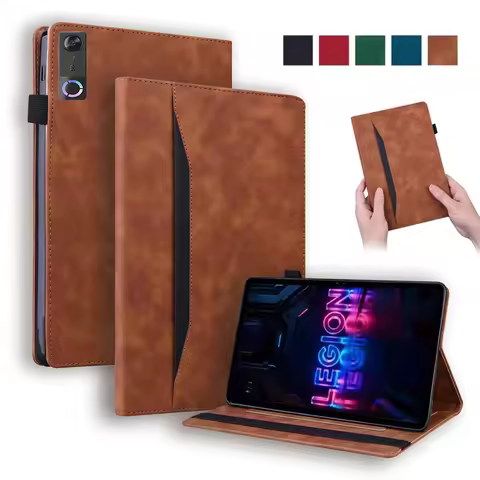 For Lenovo Legion Y700 Gen 5 Case 8.8" Luxury PU Leather Wallet Tablet Funda For Legion Y700 5th Gen
