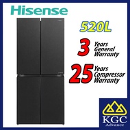 Hisense 520L 4 Door Inverter Refrigerator RQ555N4ABN Fridge