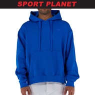 adidas Bunga Men Blue Version Essentials Oversized Sweat Hoodie Shirt Baju Lelaki (H33459) Sport Pla