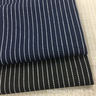 Linen-cotton fabric Cotton and linen fabric Striped multi-color linen polyester-linen yarn-dyed fabr