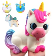 Huge Jumbo Squishy Toys Cute Super Big Unicorn Horse Slow Rising Fly Unicorn Squishies Stress Relief