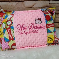 Bantal Tidur Bersulam Nama