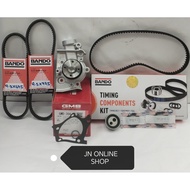 Timing Combo Kit Set (Bando)+Fan Belt+Water Pump for Perodua Kancil 850 (Carburetor) (1 Set) '103YU1