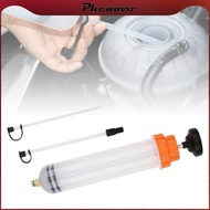[Phenovo] Manual Suction Pump Car Vacuum Fuel Transfer Fluid Extractor with Hose Siphon Pump Fluid E