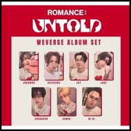 CHANIESHOP ENHYPEN - Romance Untold Weverse Album NRPC