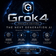 𝐆𝐫𝐨𝐤 4 𝐏𝐫𝐞𝐦𝐢𝐮𝐦 EDITION | SuperGrok Version | Smart AI Chat | DeepSearch | Multifunctional Applicatio