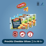 [Paket isi 3] Keju Prochiz Cheddar Slice 10s