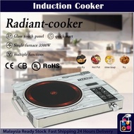 Induction Cooker 3-pin Plug Induction Stove Infrared Ceramic Cooker 3500W multifunctional electric c
