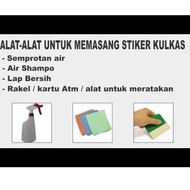 1-Door Refrigerator Sticker with 4 Patterns