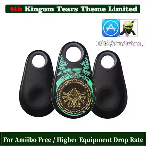 For Amiibo Universal Amiibolink Bluetooth Keychain 52 Games NFC Card Zelda Jet Bros for Nintendo Swi