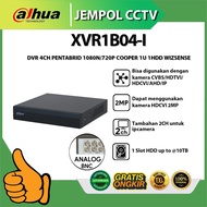 DAHUA XVR1B04-I DVR 4CH PENTABRID 1080N/720P COOPER 1U 1HDD WIZSENSE