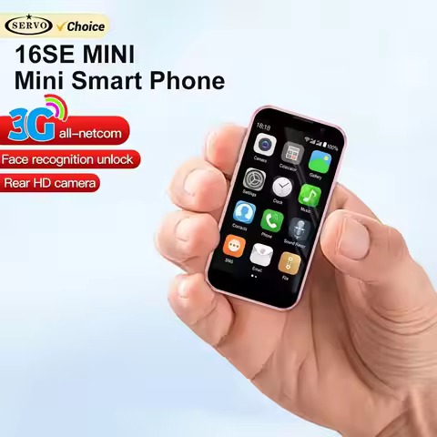 SERVO 16SE MINI Cute Smart Phone Android System 3G WCDMA Dual SIM Standby Play Store Face Unlock 2GB
