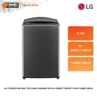 LG Top Load Washing Machine T2515VBTB 15 KG Smart Inverter Smart Motion TV2515DV3B Mesin Basuh