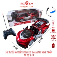 Xe Điều Khiển BUGATTI Mui Trần RIC RACING - Xe Bugatti Mui Trần Mở Cửa