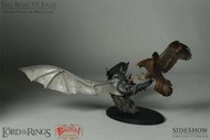 (現貨供應）Sideshow BenToy電影LOTR魔戒巨鷹大戰戒靈王騎飛龍超大型場景組SC-9715