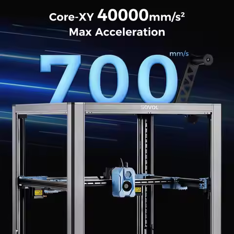Sovol SV08 Core-XY 3D Printer Open Source, Max 700mm/s High Speed 3D Printers with 300℃ Clog-free Ho