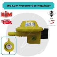 GIM-182 Low Pressure Gas Regulator [LPG] (Gas Kepala Tekanan Rendah) SIRIM Approved &amp; 2.0cm Inlet Connection