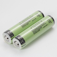 2pcs Panasonic 18650 3.7V 3400mAh Rechargeable Lithium Batteries with Protective Plate Green