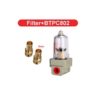 【Tev123】 AF2000-02 1 / 4 Catch Can Compressor Filter Pressure Pneumatic For Air Pump Collector Water
