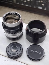 NIPPON KOGAKU NIKKOR-P 10.5CM F2.5 FULL SET 95% NEW