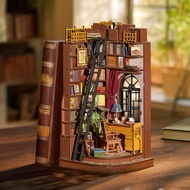 GIFTWRIGHT DIY ROLIFE SILENT CORNER STUDY BOOK NOOK MINIATURE DOLLHOUSE