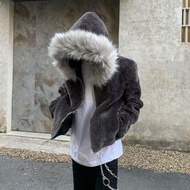男仕仿貂皮大衣外套 連帽外套 修身外套 風衣外套 男寬鬆外套 男外套 毛衣外套 絨毛外套 短大衣 保暖外套 仿皮草外套
