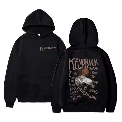 Rapper Kendrick Lamar Mr. Morale & The Big Steppers Graphic Pullover Male Casual Oversized Hoodie Me
